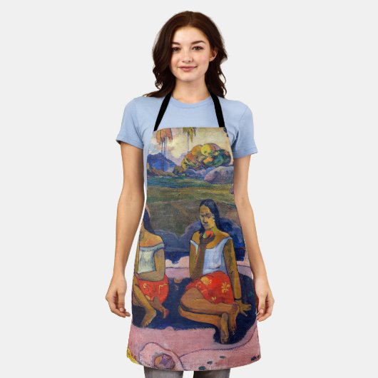 Paul Gauguin - Heiliger Frühling, süße Träume Schürze (Getragen)
