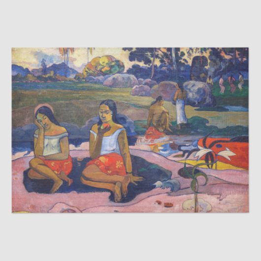 Paul Gauguin - Heiliger Frühling, süße Träume Seidenpapier (Vorderseite)