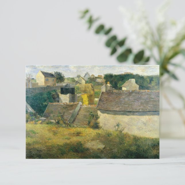 Paul Gauguin Houses at Vaugirard (Stehend Vorderseite)