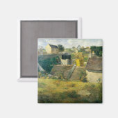 Paul Gauguin Houses at Vaugirard Magnet (Vorderseite/Rückseite)