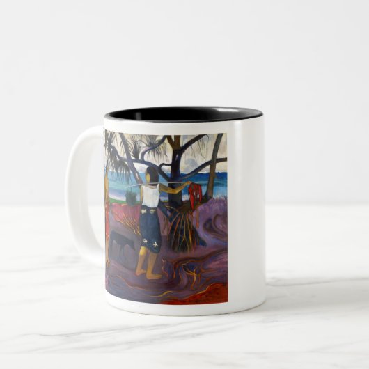 Paul Gauguin I Raro Te Oviri Zweifarbige Tasse (Vorderseite Links)