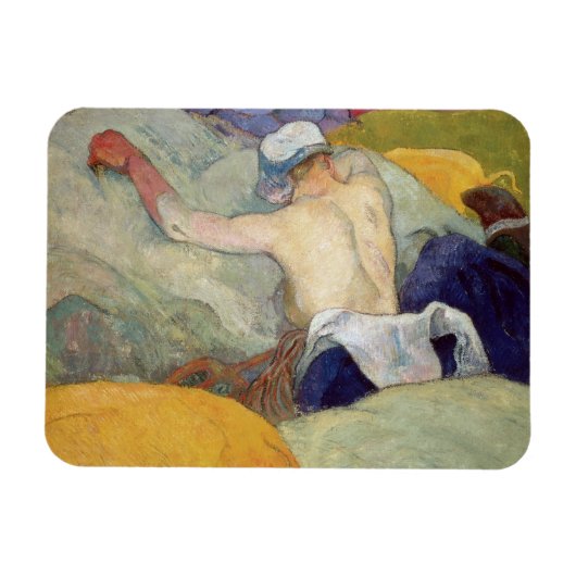 Paul Gauguin | Im Sommer 1888 bei Schweinen Magnet (Horizontal)