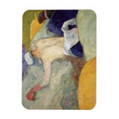 Paul Gauguin | Im Sommer 1888 bei Schweinen Magnet (Vertikal)