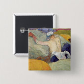 Paul Gauguin | in der Hitze oder die Schweine, Button (Vorne & Hinten)