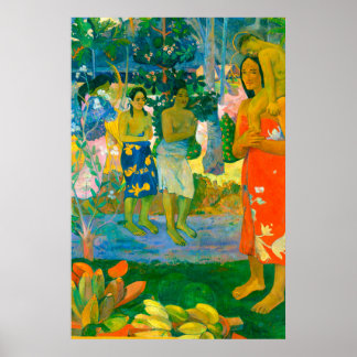 Paul Gauguin "La Orana Maria (Ave Maria)" Poster
