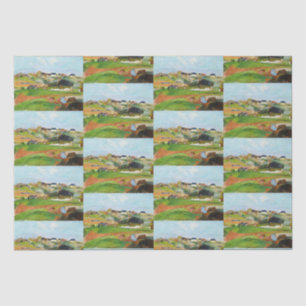 Paul Gauguin Landscape at Le Pouldu Classic Art Seidenpapier