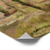 Paul Gauguin | Landschaft bei Pont-Aven, 1888 Poster (Ecke)