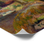 Paul Gauguin Landschaft bei Pont-Aven Poster (Ecke)