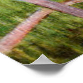 Paul Gauguin Landschaft der Bretagne. Die David-Mü Poster (Ecke)