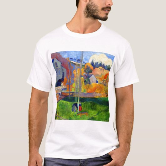 Paul Gauguin-Landschaft in Bretagne T-Shirt (Vorderseite)
