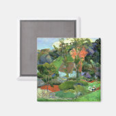 Paul Gauguin | Landschaft in Pont Aven, 1888 Magnet (Vorderseite/Rückseite)