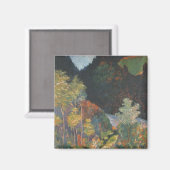 Paul Gauguin | Landschaft Magnet (Vorderseite/Rückseite)