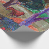 Paul Gauguin - Landschaft mit einem Schwein und ei Geschenkpapier (Ecke)