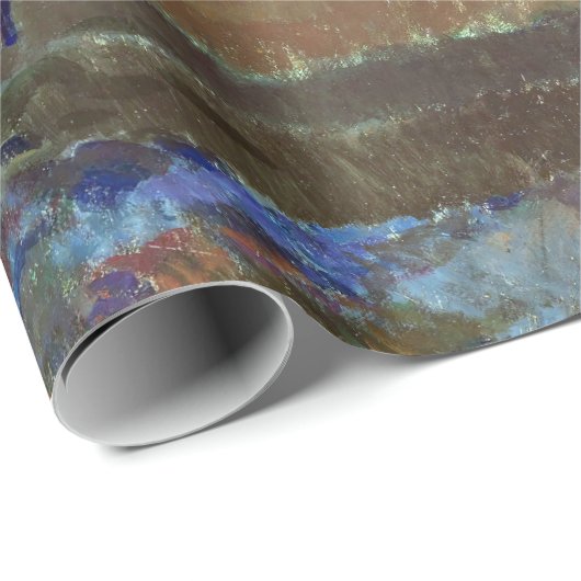 Paul Gauguin - Landschaft mit einem Schwein und ei Geschenkpapier (Rolleneckpunkt)