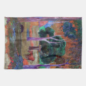 Paul Gauguin - Landschaft mit einem Schwein und ei Geschirrtuch (Horizontal)