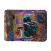 Paul Gauguin - Landschaft mit einem Schwein und ei Magnet (Horizontal)