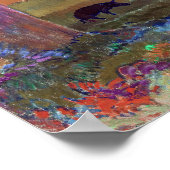 Paul Gauguin - Landschaft mit einem Schwein und ei Poster (Ecke)