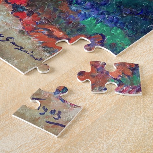 Paul Gauguin - Landschaft mit einem Schwein und ei Puzzle (Seite)