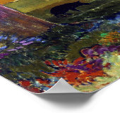 Paul Gauguin Landschaft mit einem Schwein und eine Poster (Ecke)