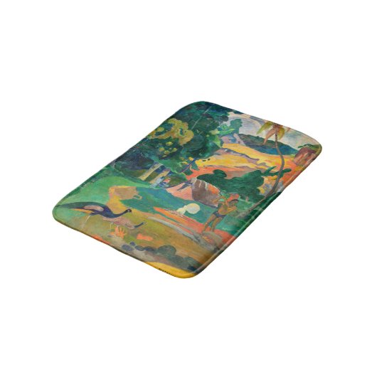Paul Gauguin - Landschaft mit Peacocks / Matamoe Badematte (Schrägansicht)