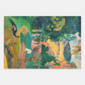 Paul Gauguin - Landschaft mit Peacocks / Matamoe Geschenkpapier Set (Vorderseite 2)