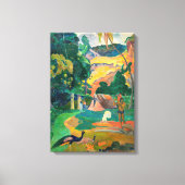 Paul Gauguin - Landschaft mit Peacocks / Matamoe Leinwanddruck (Vorderseite)