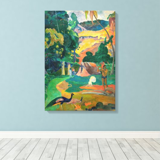Paul Gauguin - Landschaft mit Peacocks / Matamoe Leinwanddruck (Insitu (Holzboden))