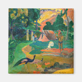 Paul Gauguin - Landschaft mit Peacocks / Matamoe Magnet (Vorne)