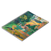 Paul Gauguin - Landschaft mit Peacocks / Matamoe Notizblock (Linke Seite)