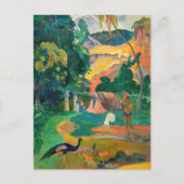 Paul Gauguin - Landschaft mit Peacocks / Matamoe Postkarte (Vorderseite)
