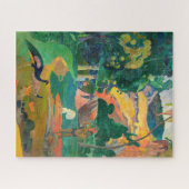 Paul Gauguin - Landschaft mit Peacocks / Matamoe Puzzle (Horizontal)