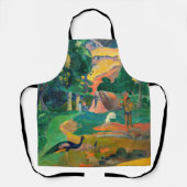 Paul Gauguin - Landschaft mit Peacocks / Matamoe Schürze (Vorderseite)