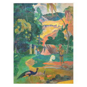 Paul Gauguin - Landschaft mit Peacocks / Matamoe Tischdecke