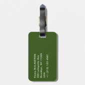 Paul Gauguin - Landschaft von Tahitien Gepäckanhänger (Rückseite vertikal)