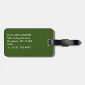 Paul Gauguin - Landschaft von Tahitien Gepäckanhänger (Rückseite horizontal)