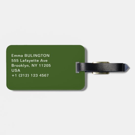 Paul Gauguin - Landschaft von Tahitien Gepäckanhänger (Rückseite horizontal)