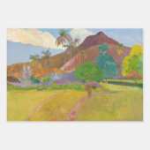 Paul Gauguin - Landschaft von Tahitien Geschenkpapier Set (Vorderseite 3)