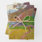Paul Gauguin - Landschaft von Tahitien Geschenkpapier Set (Beispiel)