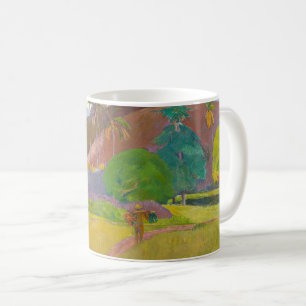 Paul Gauguin - Landschaft von Tahitien Kaffeetasse