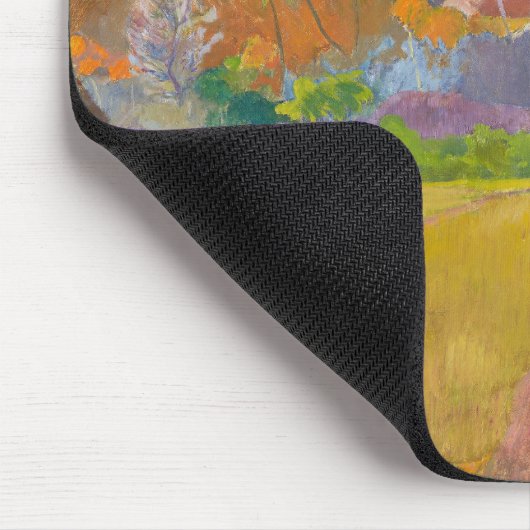 Paul Gauguin - Landschaft von Tahitien Mousepad (Ecke)