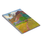 Paul Gauguin - Landschaft von Tahitien Notizblock (Rechte Seite)