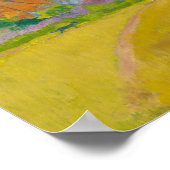 Paul Gauguin - Landschaft von Tahitien Poster (Ecke)