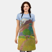 Paul Gauguin - Landschaft von Tahitien Schürze (Getragen)