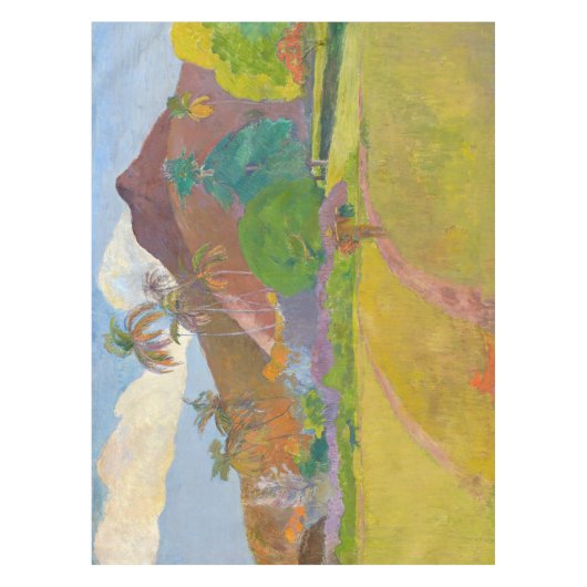 Paul Gauguin - Landschaft von Tahitien Tischdecke (Vorderseite)