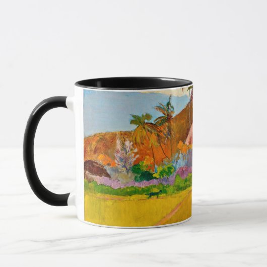 Paul Gauguin - Landschaft von Thahitian Tasse (Links)