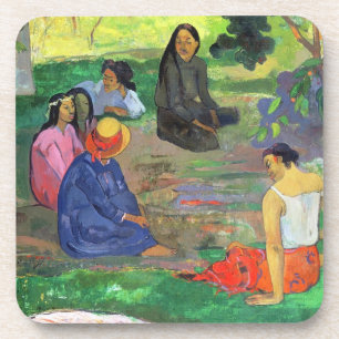 Paul Gauguin Les Parau Parau (die Gossipers) Getränkeuntersetzer