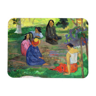 Paul Gauguin Les Parau Parau (die Gossipers) Magnet