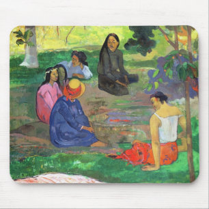 Paul Gauguin   Les Parau Parau (die Gossipers) Mousepad