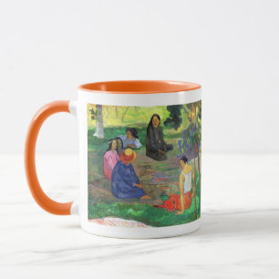 Paul Gauguin Les Parau Parau (die Gossipers) Tasse