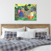 Paul Gauguin | Les Parau Parau , oder Konversation Leinwanddruck (Insitu (Schlafzimmer))